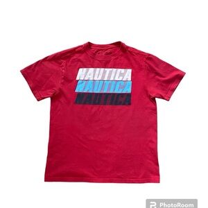 Nautical Youth Boys T-shirt 14/16 Red